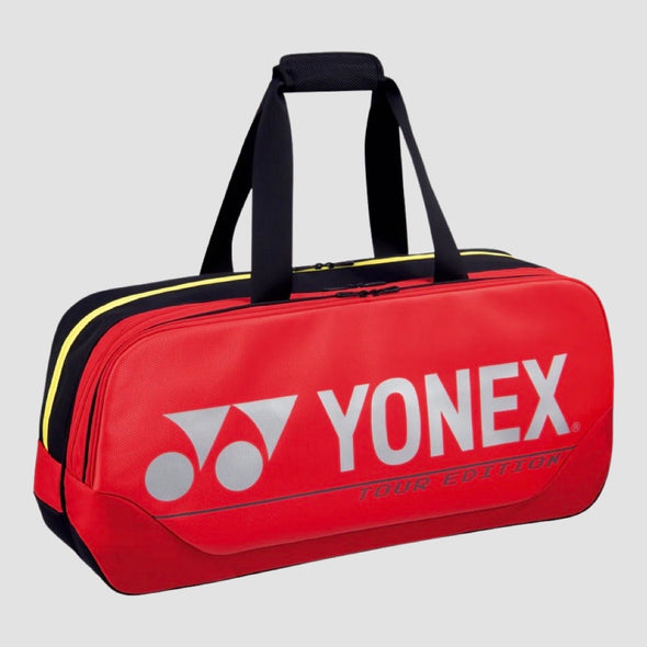 YONEX Pro Tournament  (6pc) Bag BA92031WEX Red Free Delivery