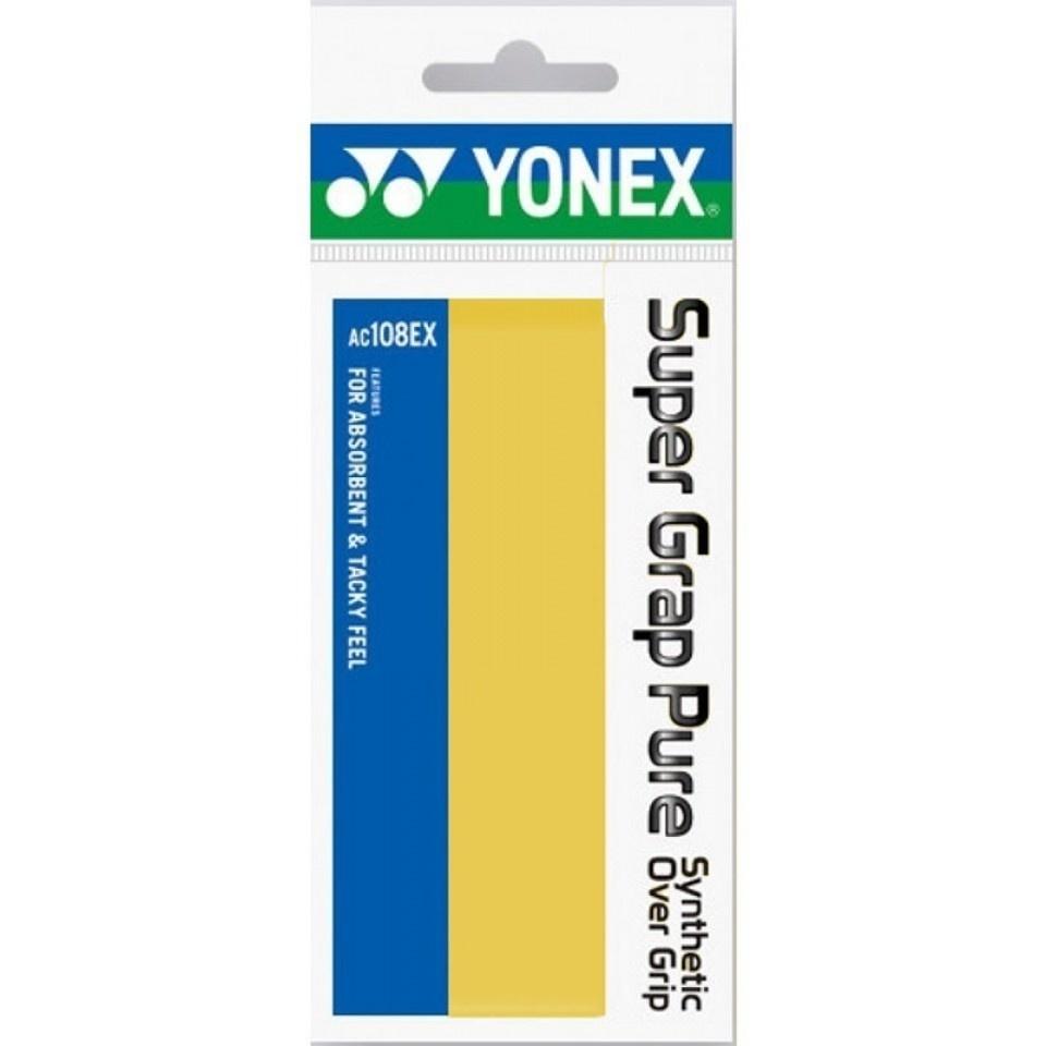 YONEX SUPER GRAP PURE Yellow AC108EX