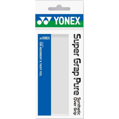 YONEX AC108EX Super Grap Pure White