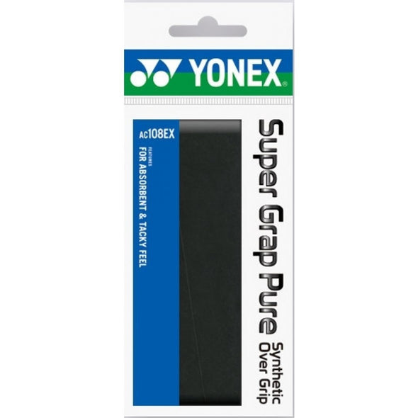 YONEX AC108EX Super Grap Pure Black